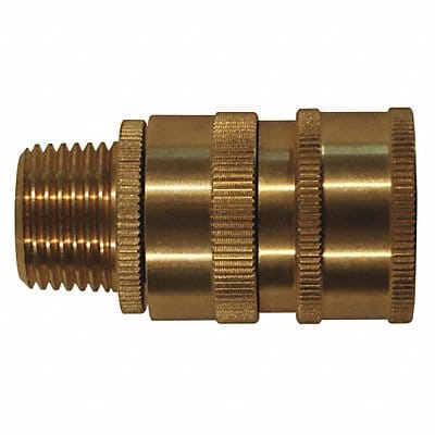 Hose Adapter Brass 3/4 x 1/2