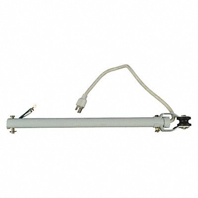 Downrod 24 In w/ Rubber Supp Od
