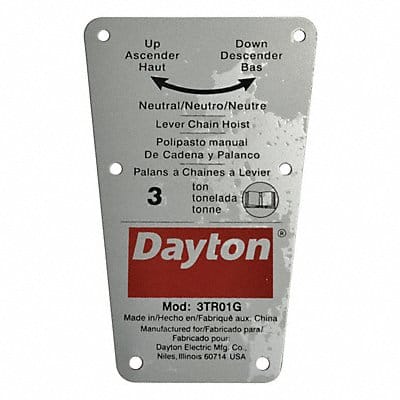 Capacity Label