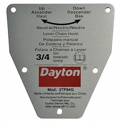 Capacity Label