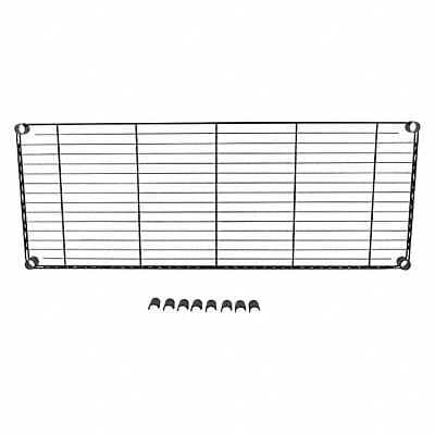 Shelving Black 18x48
