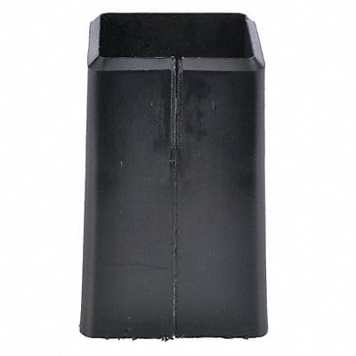 Black Collet Square Post