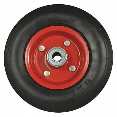 Wheel 8 In X 2 In Solid Rubber
