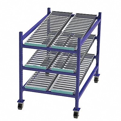 Gravity Flow Rack 60inx54inx36in 12ga