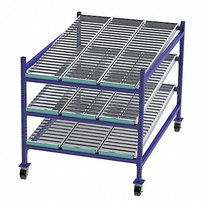 Gravity Flow Rack 72inx54inx48in 12ga