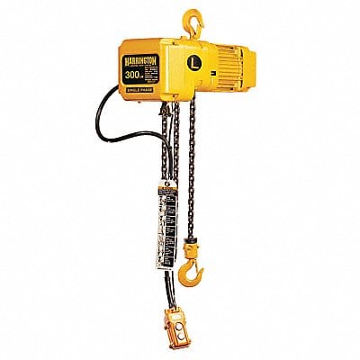 Electric Chain Hoist 300lb. 115V 1 Phase