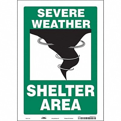 K1737 Safety Sign 14 in x 10 in Vinyl