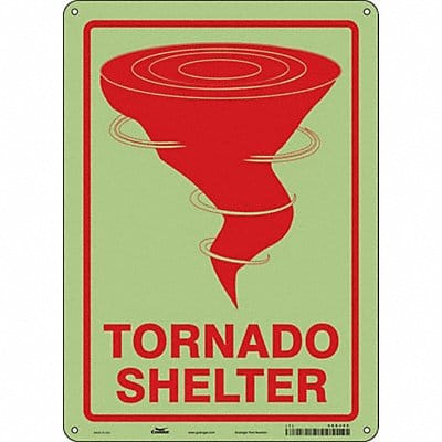 K1739 Safety Sign 14 in x 10 in Polyethylene