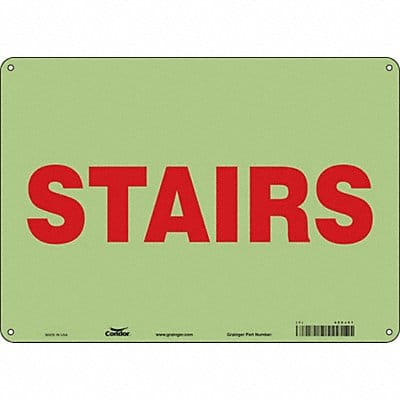 Safety Sign 10 in x 14 in Polyethylene
