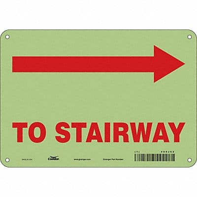 Safety Sign 7 in x 10 in Polyethylene