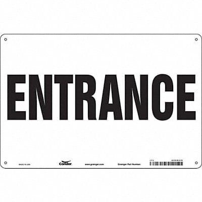 Safety Sign 24 in x 36 in Polyethylene