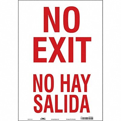 Safety Sign 20 in x 14 in Vinyl