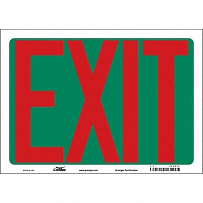 Safety Sign 10 in x 14 in Vinyl