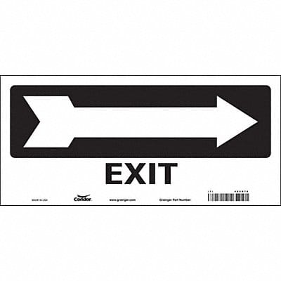Safety Sign 6 1/2 in x 14 in Vinyl