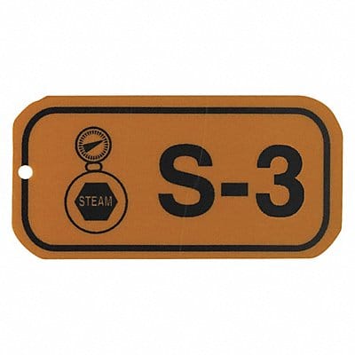 Lockout Tag 1-1/2 H x 3 W 1/8 Hole Sz