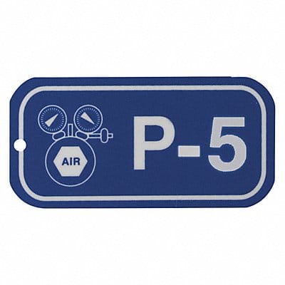 Lockout Tag 1-1/2 H x 3 W 1/8 Hole PK25