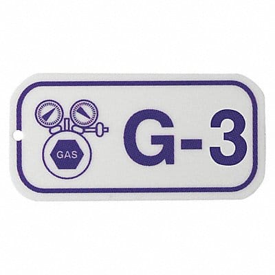 Lockout Tag 1-1/2 H x 3 W 1/8 Hole PK25