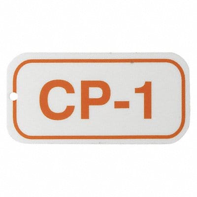 Lockout Tag 1-1/2 H x 3 W 1/8 Sz PK5