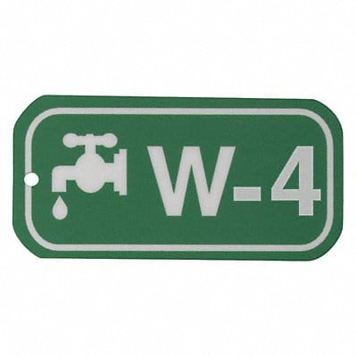 Lockout Tag 1-1/2 H x 3 W 1/8 Hole PK5