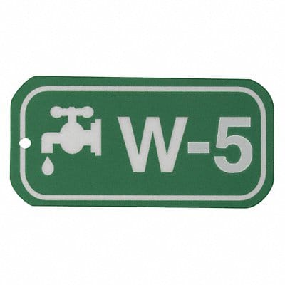 Lockout Tag 1-1/2 H x 3 W 1/8 Hole PK5
