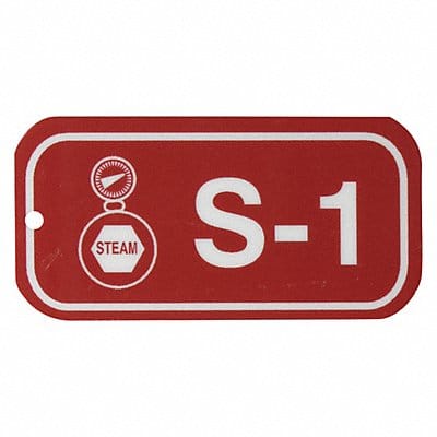 Lockout Tag 1-1/2 H x 3 W 1/8 Hole PK5