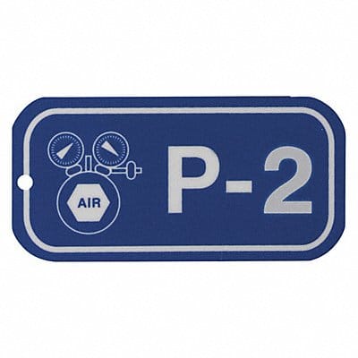 Lockout Tag 1-1/2 H x 3 W 1/8 Hole PK5