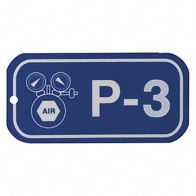 Lockout Tag 1-1/2 H x 3 W 1/8 Hole PK5