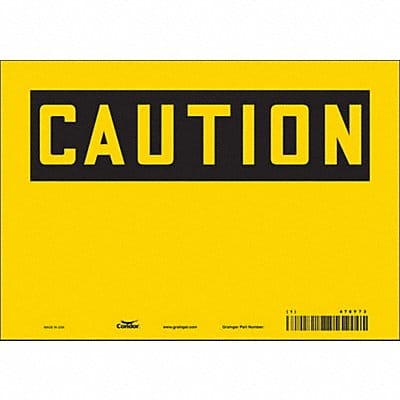 Safety Sign 7 inx10 in Vinyl Safety Sign 7 inx10 in Vinyl