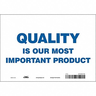 Safety Sign 7 in x 10 in Vinyl