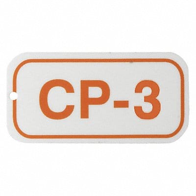 Lockout Tag 1-1/2 H x 3 W 1/8 Sz PK5