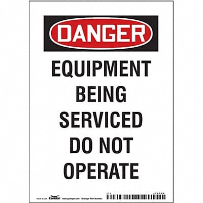 Safety Sign 10 inx14 in Magnetic Vinyl