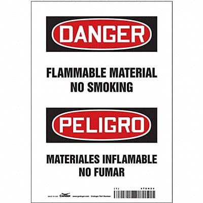 Safety Sign 10 in x 7 in Vinyl