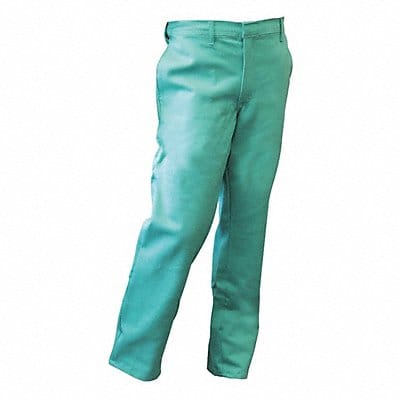 Pants Waist 34 Inseam 32 Green Zipper