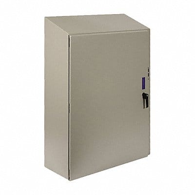 Sloped Top Enclosure 24.00 H Gray
