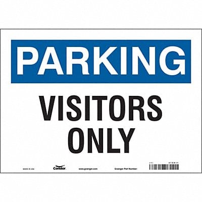 Visitor Parking Sign 10 x 14