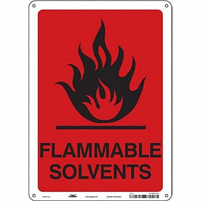 Safety Sign 14 in x 10 in Aluminum