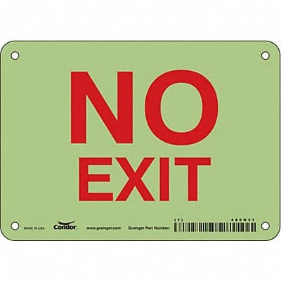K2119 Safety Sign 5 in x 7 in Polyethylene