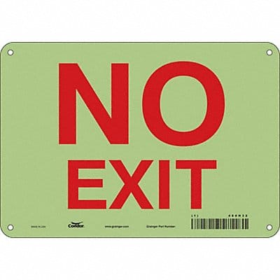 K2119 Safety Sign 7 in x 10 in Polyethylene