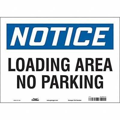 Safety Sign 10 inx14 in Vinyl