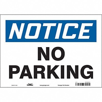 J7000 Safety Sign 10 inx14 in Vinyl
