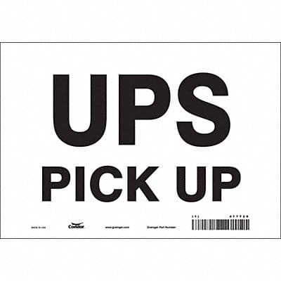 Safety Sign 7 inx10 in Vinyl