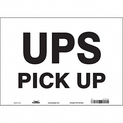 Safety Sign 10 inx14 in Vinyl
