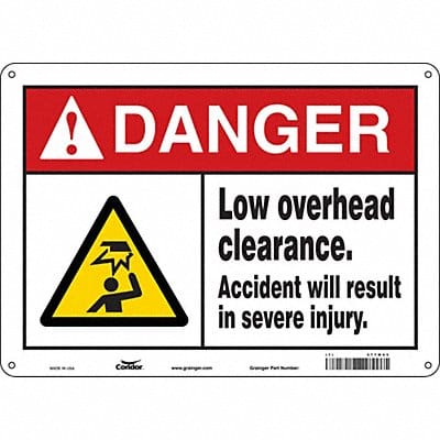 Safety Sign 10 in x 14 in Aluminum Safety Sign 10 in x 14 in Aluminum