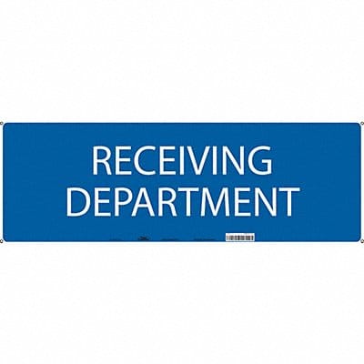 Safety Sign 10 in x 28 in Polyethylene