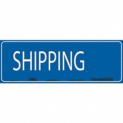 Safety Sign 7 in x 20 in Aluminum Safety Sign 7 in x 20 in Aluminum