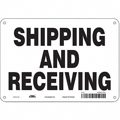 K1780 Safety Sign 7 inx10 in Polyethylene