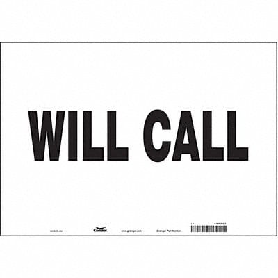 K1874 Safety Sign 14 in x 20 in Vinyl