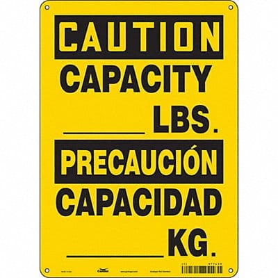Safety Sign 14 in x 10 in Vinyl