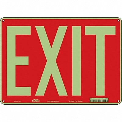 Safety Sign 10 inx14 in Polyethylene
