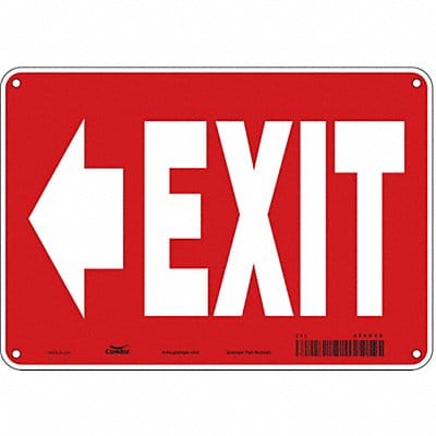 Safety Sign 7 in x 10 in Polyethylene